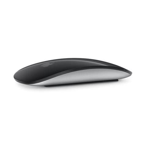 Black multi touch surface mouse with a touch of magic